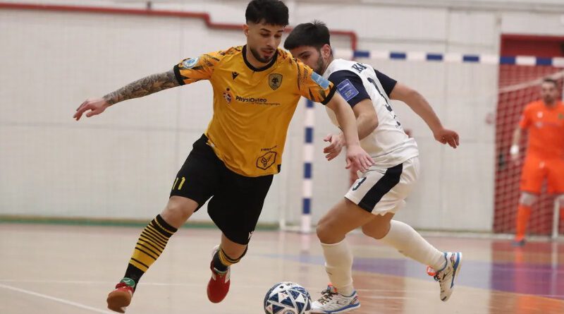 Futsal AEK: Έχασε το Κύπελλο – Την ήττα με 9-6 γνώρισε η ανδρική ομάδα απο τον ΑΣΕ Δούκα