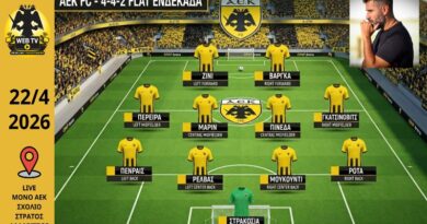 🔴 LIVE “Τι είδαμε στο ΑΕΚ – ΠΑΟΚ” | Σχόλιο Στράτος Δαλαβίτσος | Μόνο ΑΕΚ – Επικαιρότητα με Γιαννακούδη & Ράμμο