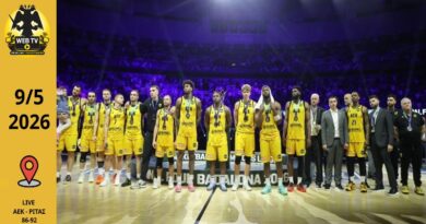 🔴 LIVE ΑΕΚ – Ρίτας 86-92 🟡⚫ Κατέρρευσε στο τέταρτο δεκάλεπτο και έχασε το BCL η «Βασίλισσα»