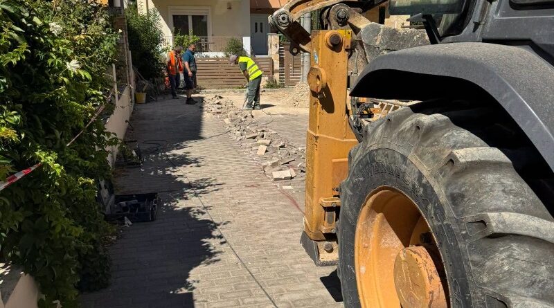 Δήμος Νέου Ηρακλείου: Αντικατάσταση αγωγού αποχέτευσης στις οδούς Χανίων και Μεσαράς