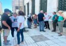 Κυψέλη: Συγκέντρωση κατοίκων στο Δημαρχείο Αθηναίων για τις ρωγμές σε κτίρια λόγω των έργων της Γραμμής 4 του Μετρό