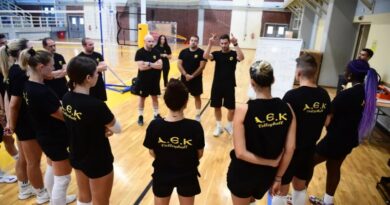 ΑΕΚ Βόλεϊ Γυναικών: Πρώτη προπόνηση ενόψει της νέας αγωνιστικής περιόδου στο Κλειστό Γυμναστήριο του Ολυμπιακού Χωριού