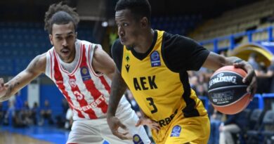 ΑΕΚ Μπάσκετ: Τα highlights της αναμέτρησης ΟΣΦΠ – ΑΕΚ 93-80