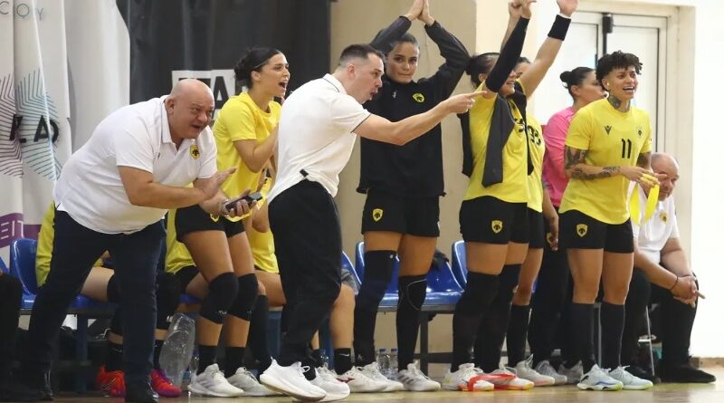 ΑΕΚ Χάντμπολ Γυναικών: Εντυπωσιακή Πρεμιέρα 37-18 εκτός έδρας τον ΓΑΣ Καματερού – Διπλό με +19!