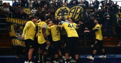 ΑΕΚ Χάντμπολ Ανδρών: Θρίαμβος με 37-21 επί της Ανόρθωσης και μεγάλο βήμα πρόκρισης στο EHF European Cup