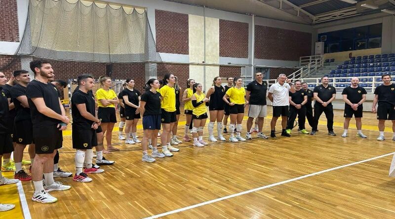 ΑΕΚ Βόλεϊ: Αγιασμός για άνδρες και γυναίκες στο Ολυμπιακό Χωριό ενόψει της νέας σεζόν