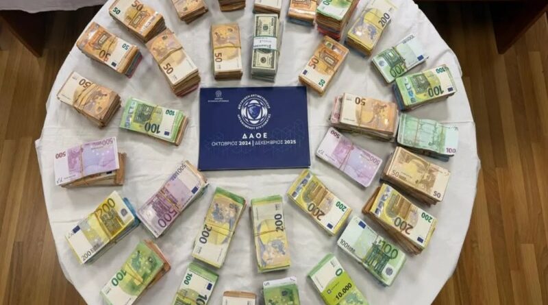 Κύκλωμα «Mr Χωριάτικο»: Ρολόγια αξίας 500.000 ευρώ, πανάκριβες τσάντες και 530.000 ευρώ σε μετρητά – Ζημιά 100 εκατ. ευρώ στο Δημόσιο